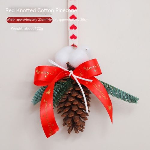 Nordic Style Christmas Decoration Pendant Vehicle Bell