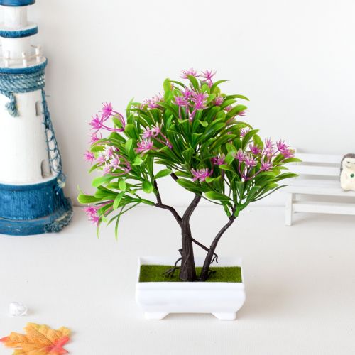 Artificial Plant Potted Indoor Desktop Fake Flower Decoration Home Decoration Ornaments