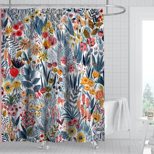 Digital Print-free Bathroom Curtain