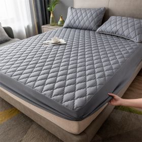 Waterproof Mattress Protector Urine Separation Simmons Protective Pad Sets (Option: Distinguished Gray-120 X200 Fitted Sheet)