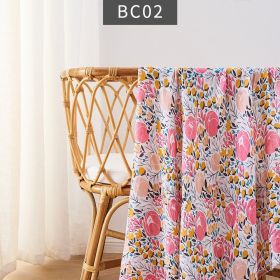 Summer Thin Newborn Baby Bamboo Cotton Baby's Blanket Bath Towel (Option: BC02-120x110CM)