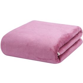 Large Cotton Absorbent Quick Drying Lint Resistant Towel (Option: Purplish red thickened-120x200cm)